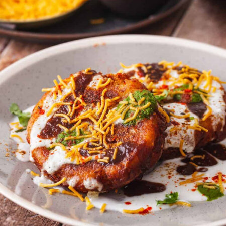 Aloo Tikki Chaat