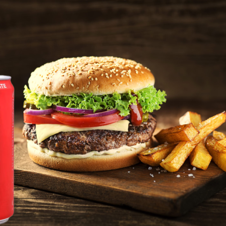 Beef Burger Combo