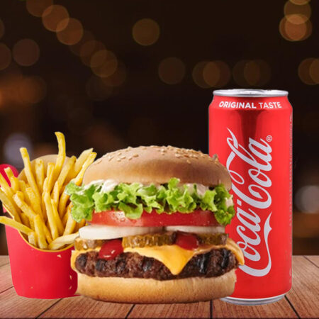 Cheese Burger Combo