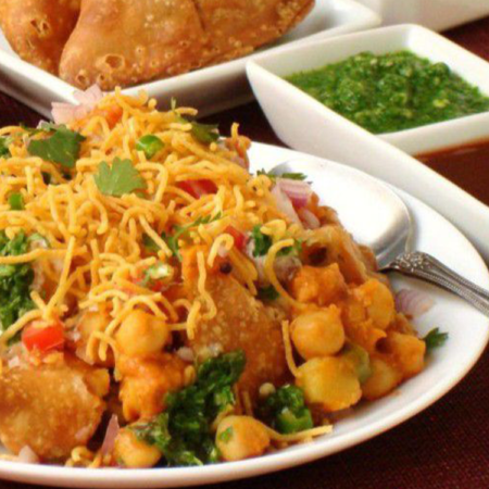 Samosa Chaat