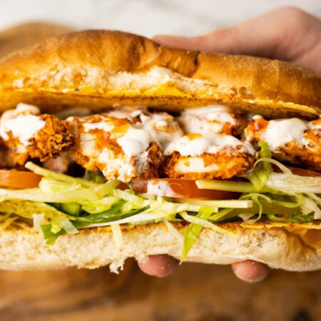 Chicken Tenders Hoagie